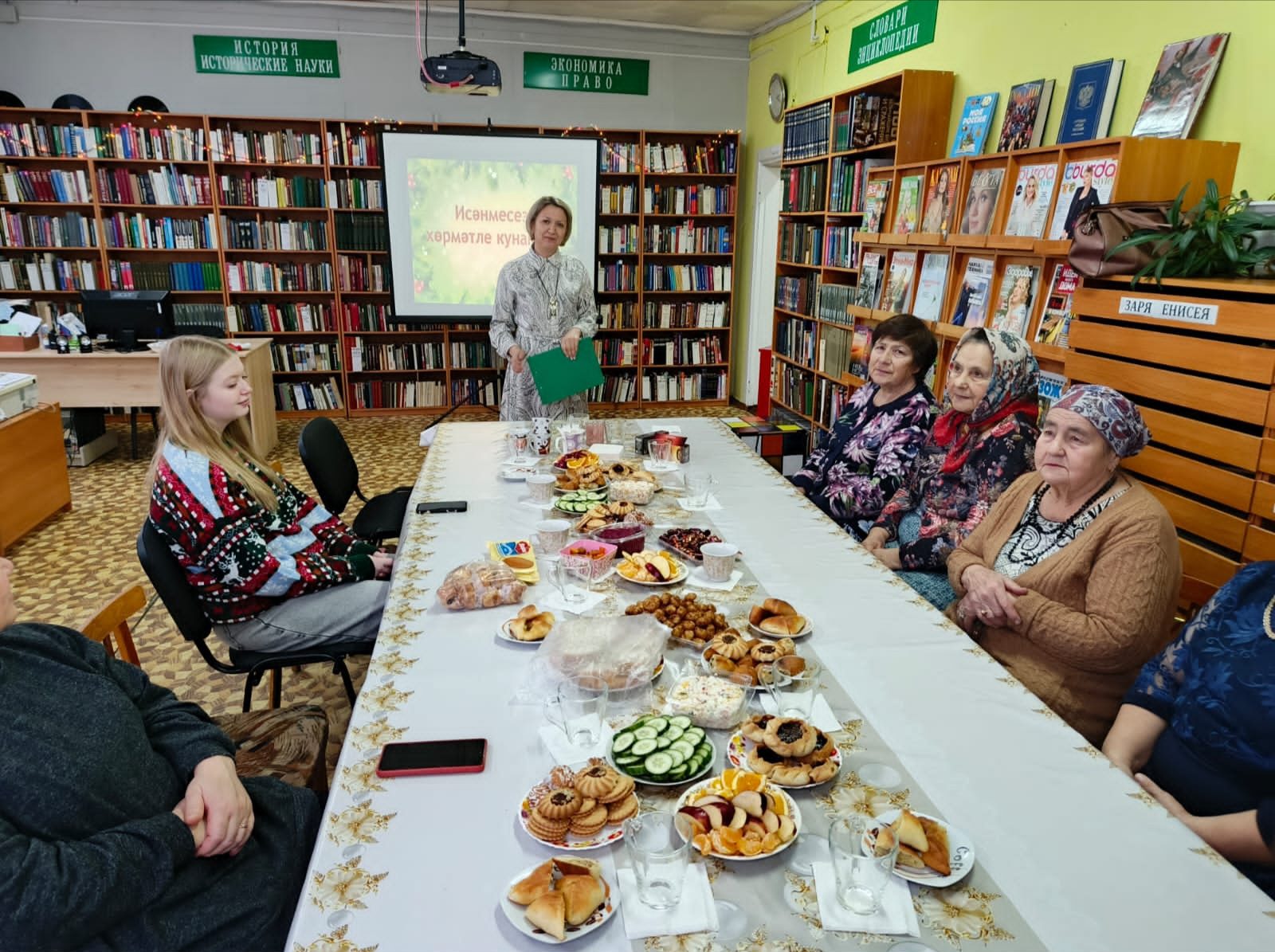 Новый год в татарском клубе