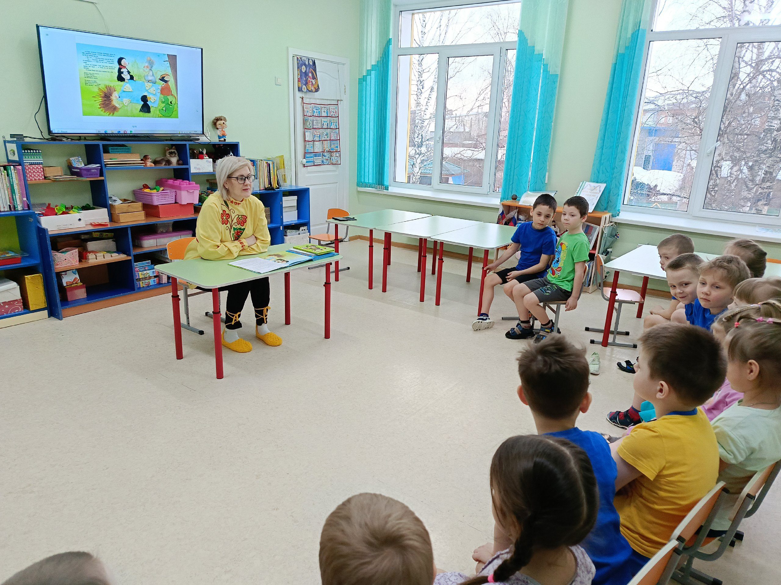 Занятие программы чтения «Сказки Книгового Кузи»